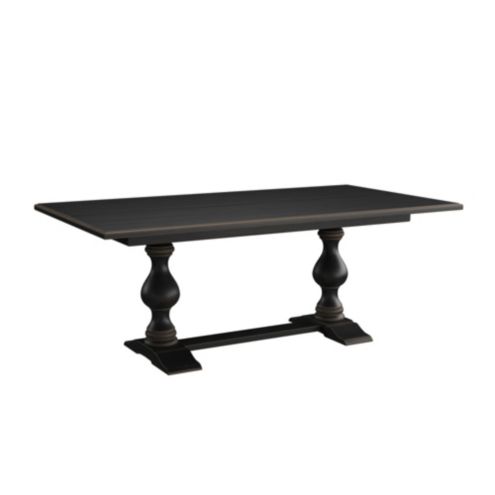 Tarvine Double Pedestal Dining Table | European-Inspired Home ...