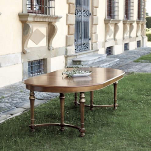 Casa Florentina Farnese Extension Dining Table - Antique ...