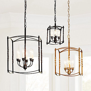 Pendant Lighting Hanging Light, Ballard Designs Eldridge Rectangular Chandelier