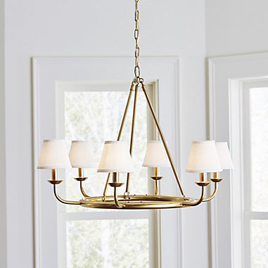 Details about   Ballard Designs Dasia Hanging Pendant Light Gray Large birdcage lamp chandelier 