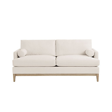 Sofa Apartment Couch Designs, Apartment Upholstered Sofa With Nailhead Trim