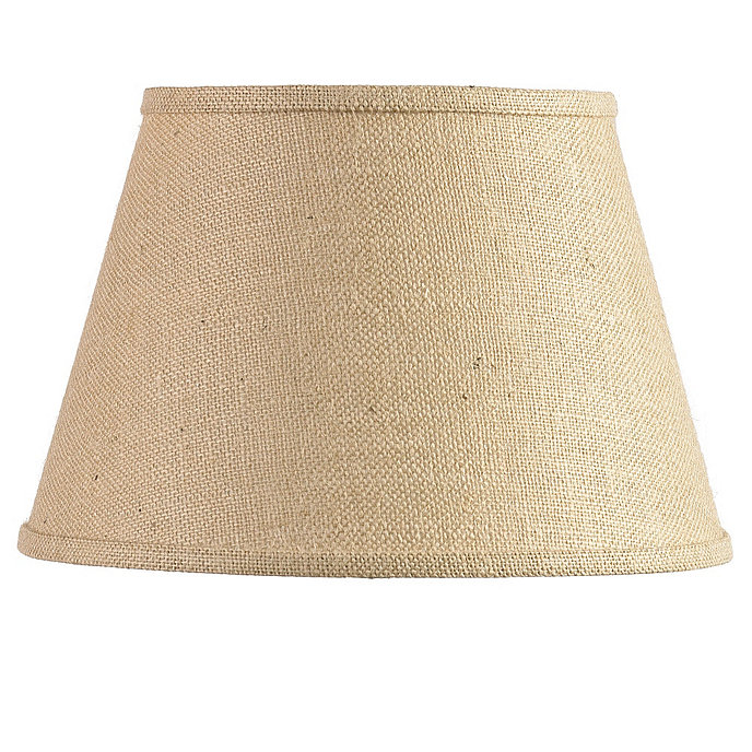 16 inch Couture Hardback Lamp Shade - Burlap | Ballard Designs