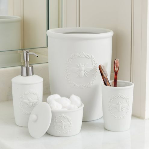 Bee Porcelain Bath Accessories