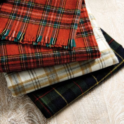 Suzanne Kasler Plaid Ribbon Red - Ballard Designs