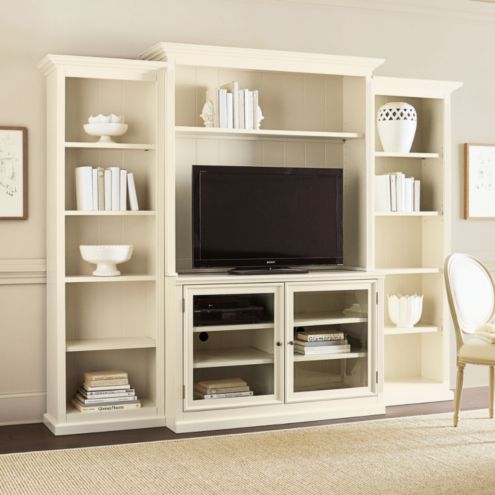 Media Console Cabinets & Bookcases | Ballard Designs