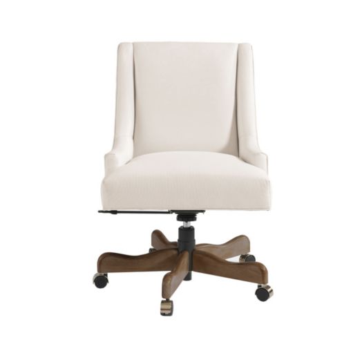 Custom upholstered best sale office chair