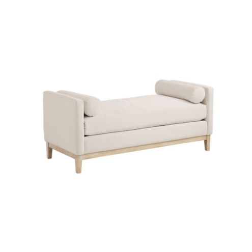 Upholstered end deals of bed bench