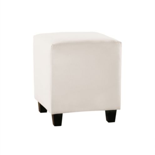 Upholstered deals cube stool