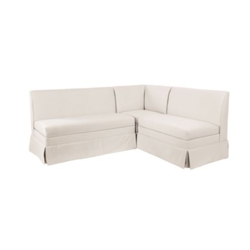 Coventry 3 Piece Corner Bench Set with Hardwood Frame & Custom Fabric ...