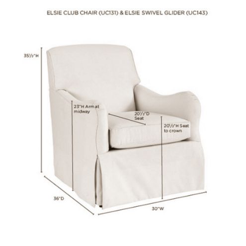 Glider deals club chair