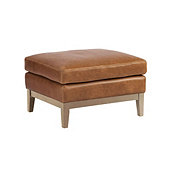 Hartwell Leather Ottoman