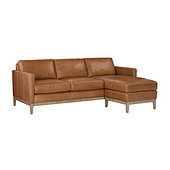 Hartwell Leather Reversible Sectional