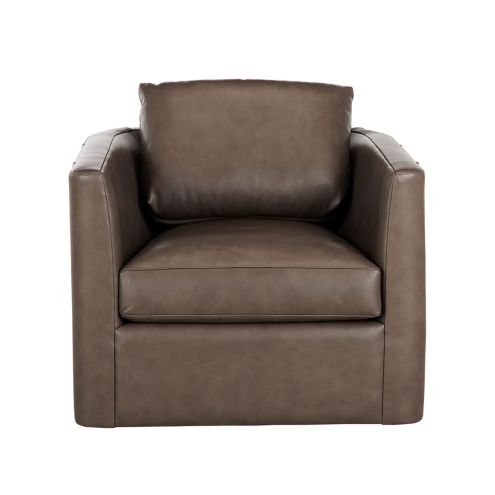 Kerstin Leather Swivel Chair