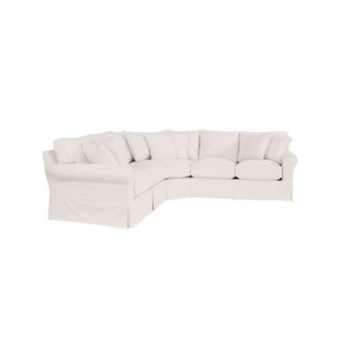 Baldwin 3-Piece Loveseat Wedge Sectional Slipcover - Special