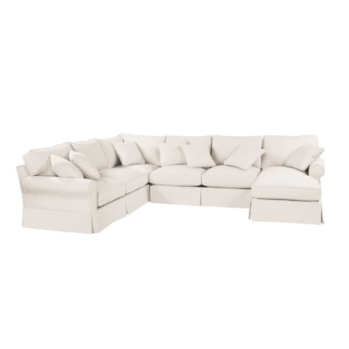 Right arm best sale chaise slipcover