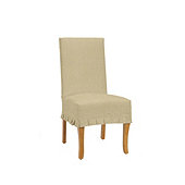 Couture Chair - Suzanne Kasler Signature 13oz Linen Pleated Slipcover