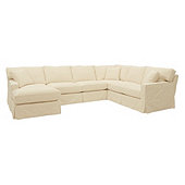 Graham 4-Piece Sectional Left Arm Chaise Right Arm Loveseat  Frame