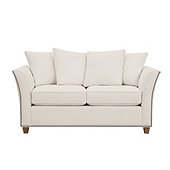 Tate Loveseat with Antique Pewter Nailheads