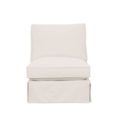 Ballard discount slipcover chair