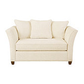 Tate Twin Sleeper In Theo Ivory with Flannel Finish - Stocked