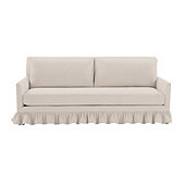 Suzanne Kasler Mathes Sofa with Ruffled Skirt