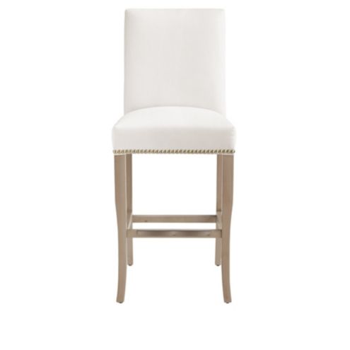 Perry Barstool with Pewter Nailheads | Ballard Designs