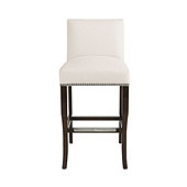 Harris Barstool with Pewter Nailheads