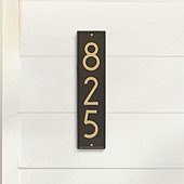 Bedford Rectangle Wall Address Plaque
