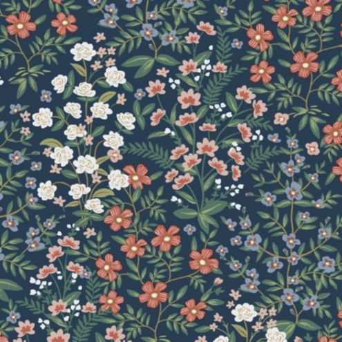 Secret Garden Floral Wallpaper