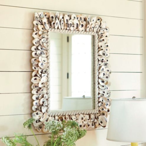 Oyster Shell Mirror | European-Inspired Home Decor | Ballard Designs
