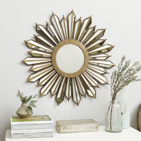 Raylene Sunburst Mirror | Ballard Designs