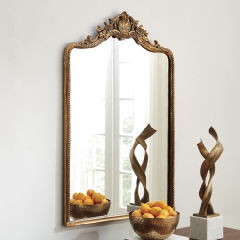 Decorative Mirror - Golden Rose Garden – Flair Glass