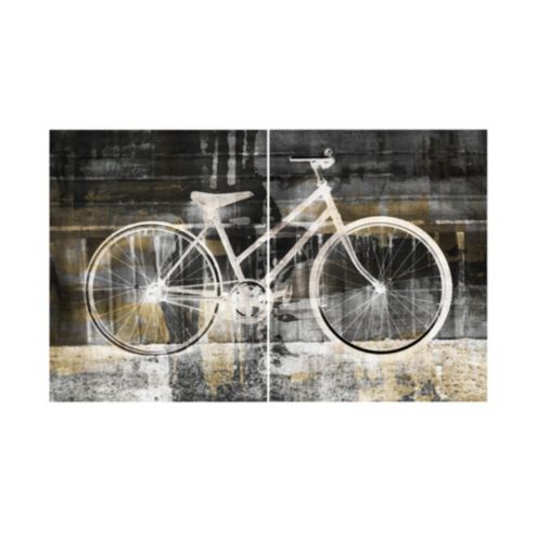 White Bicycle Outdoor Art | Ballard Designs