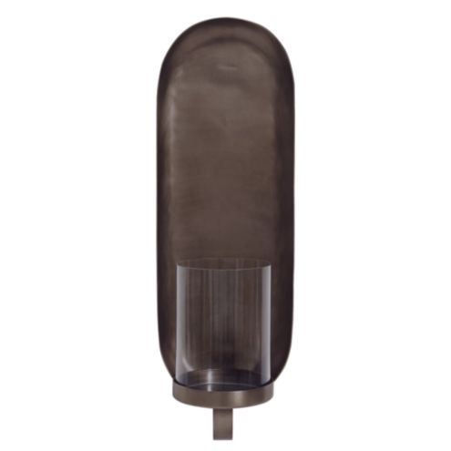 Oval Pillar Sconce   Oil Rubbed Bronze