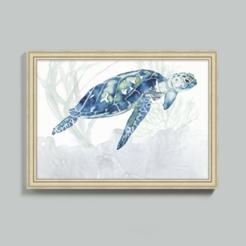 Watercolor Sea Turtle Art