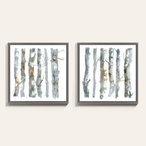 Fresh Birch Art - Set of 3 | Ballard Designs