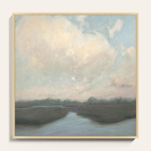 Pastel Marsh Art