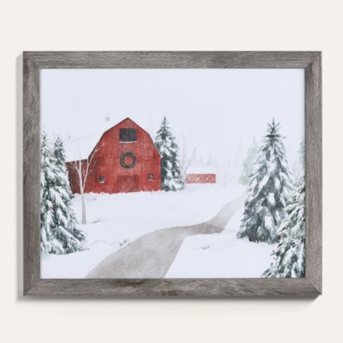 Holiday Trail Framed Giclee Art Print