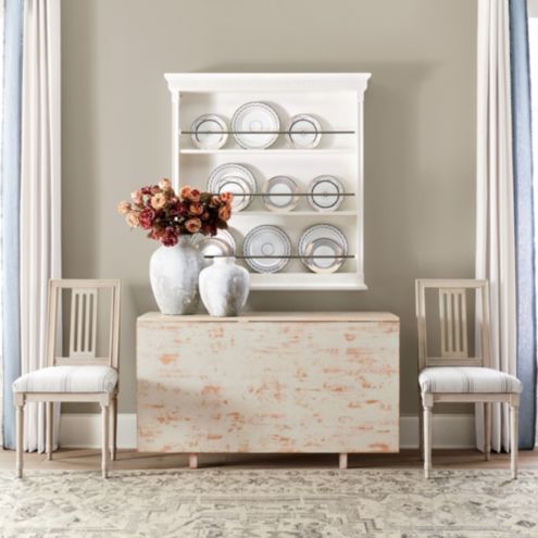 Elegance Wooden Plate Rack Display