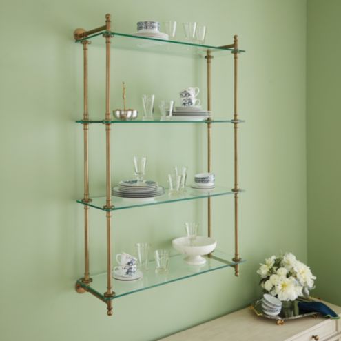 Brass Shelf –